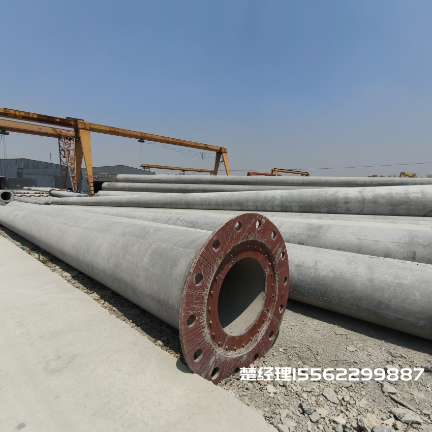 大足12米无拉线电杆